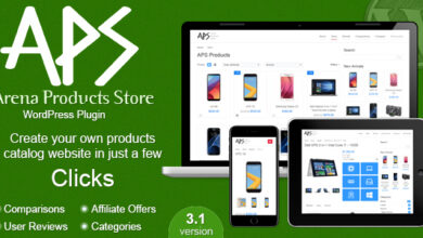 Arena Products Store v3.1 Nulled - WordPress Plugin