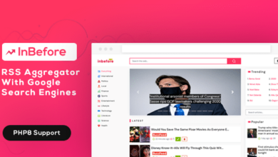 InBefore v1.0.6 Nulled - News Aggregator with Search Engine
