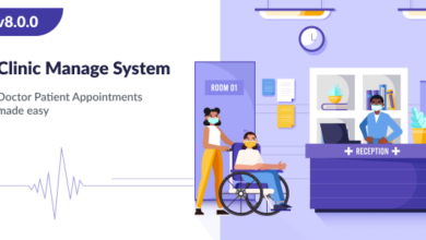 Clinic Management System v8.0 Nulled - Doctor Patient Appointment Management System Laravel