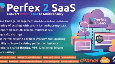 Perfex CRM SaaS Module v0.1.1b Nulled - Transform Your Perfex CRM into a Powerful Multi-Tenancy Solution