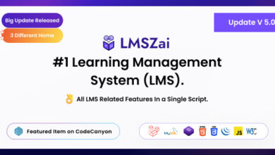 LMSZAI v5.0 Nulled - Learning Management System (Saas)