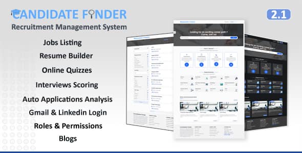 Candidate Finder v2.1 Nulled - Recruitment Management System