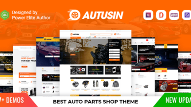 Autusin v2.6.0 Nulled - Auto Parts & Car Accessories Shop Elementor WooCommerce WordPress Theme
