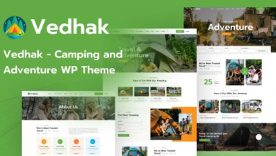 Vedhak v1.0.1 Nulled - Camping and Adventure WordPress Theme