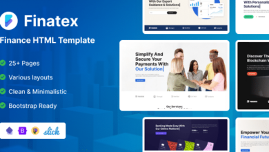 Finatex Nulled - Finance Consulting HTML Template