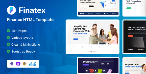 Finatex Nulled - Finance Consulting HTML Template