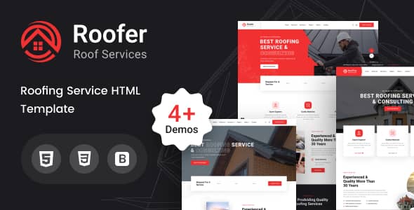 Roofer Nulled - Roofing Services HTML Template