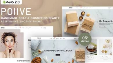 Polive Nulled - Handmade Soap & Cosmetics Beauty Shopify Theme