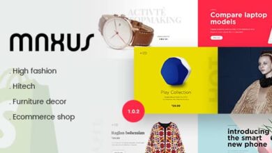 Maxus v1.0.2 Nulled - Multi Store Responsive Shopify Theme