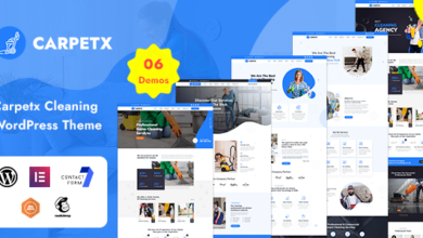 Carpetx v1.6 Nulled - Cleaning Services WordPress Theme