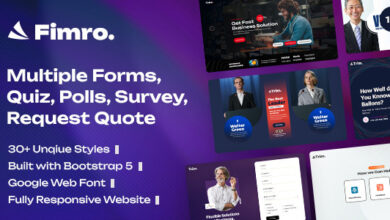Fimro Nulled - Survey Poll Quiz & Application Multistep Form Template