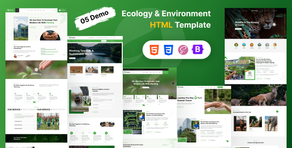 Foresty Nulled - Ecology & Environment HTML Template