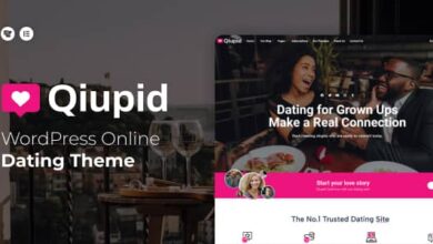 Qiupid v1.3 Nulled - WordPress Dating Theme