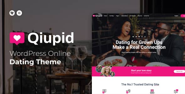 Qiupid v1.3 Nulled - WordPress Dating Theme