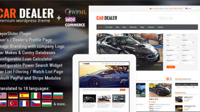 Car Dealership v1.6.0 Nulled - Automotive WordPress Theme