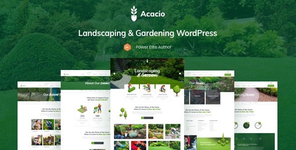 Acacio v1.1.2 Nulled - Landscape & Gardening