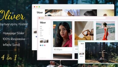 Oliver Nulled - Photography Blogger Theme