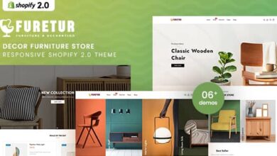 Furetur v1.0 Nulled - Decor Furniture Store Shopify 2.0 Theme