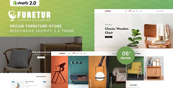 Furetur v1.0 Nulled - Decor Furniture Store Shopify 2.0 Theme