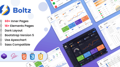 Boltz Nulled - Crypto Admin and Dashboard Bootstrap 5 Template