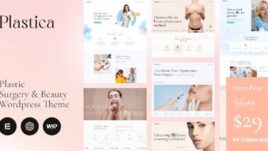 Plastica v1.0 Nulled - Plastic Surgery & Beauty WordPress Theme