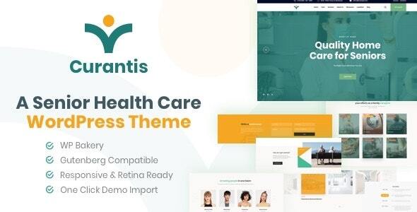 Curantis v1.0.6 Nulled - Medical Care and Nursing WordPress