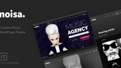Noisa v2.5.8 Nulled - Music Producers, Bands & Events Theme for WordPress