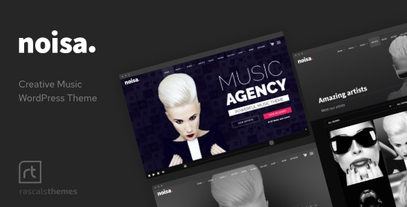Noisa v2.5.8 Nulled - Music Producers, Bands & Events Theme for WordPress