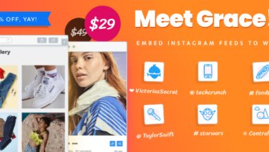 Instagram Feed Gallery Nulled - Grace for WordPress v1.2.7