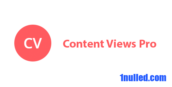 Content Views Pro v6.0 Nulled - Display WordPress Content In Grid & More Layouts