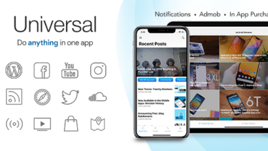 Universal for IOS v4.4.4 Nulled - Full Multi-Purpose IOS app