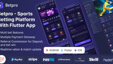 Betpro v2.2 Nulled - Sports Betting Platform PHP Laravel Admin Panel With Flutter App ios and android
