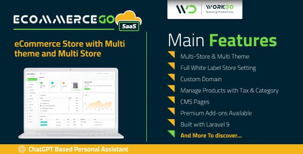 eCommerceGo SaaS v2.9 Nulled - eCommerce Store with Multi theme and Multi Store
