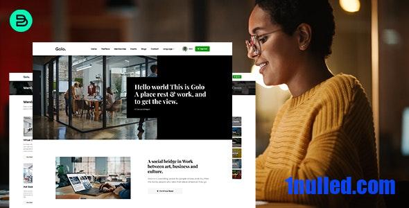Golo v1.0 Nulled - Office Rental And Coworking Space Script Theme