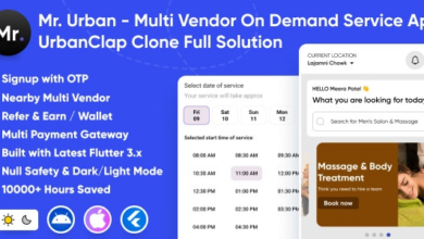 Mr. Urban v1.0 Nulled - Multi Vendor On Demand Home Service App