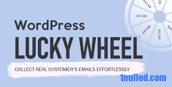 WordPress Lucky Wheel v1.2.6 Nulled - Lucky Wheel Spin and Win
