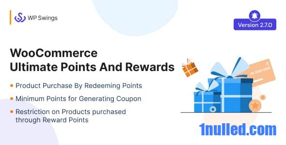WooCommerce Ultimate Points And Rewards v2.7.0 Free