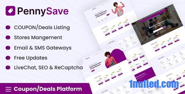 PennySave v1.0 Nulled - Coupon/Deals Platform