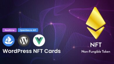 WordPress Live NFT Cards Affiliates with VueJS v2.0.0 Free