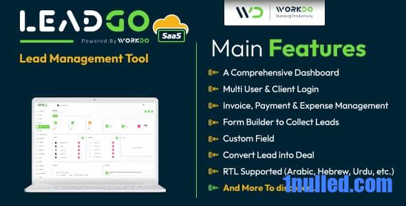 LeadGo SaaS v5.2 Nulled - Lead Management Tool