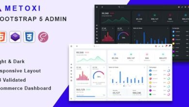 Metoxi Nulled - Bootstrap 5 Admin Dashboard Template