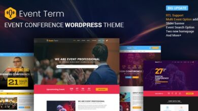 Event Term v4.1.1 Nulled - Multiple Conference WordPress Theme