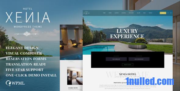 Hotel Xenia v2.7.6 开心版 – 度假村和预订 WordPress 主题