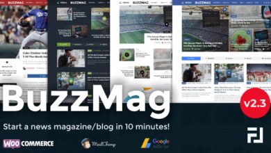 BuzzMag v2.3 Nulled - Viral News WordPress Magazine/Blog Theme