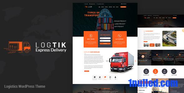 Logtik v2.0 Nulled - WP Logistics, Cargo & Transportation