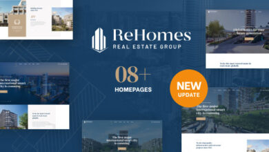 Rehomes v2.0.5 Nulled - Real Estate Group WordPress Theme