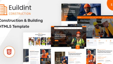 Euildint Nulled - Construction & Building HTML5 Template