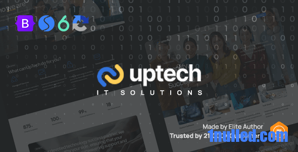 UpTech Nulled - IT Solutions and Services Website Template