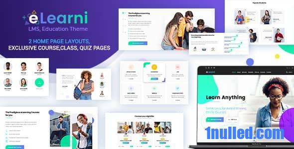 eLearni v2.7 Nulled - Online Learning & Education LMS