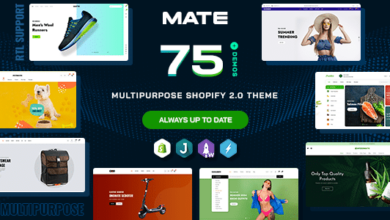 Mate Nulled - Multipurpose Shopify 2.0 Theme